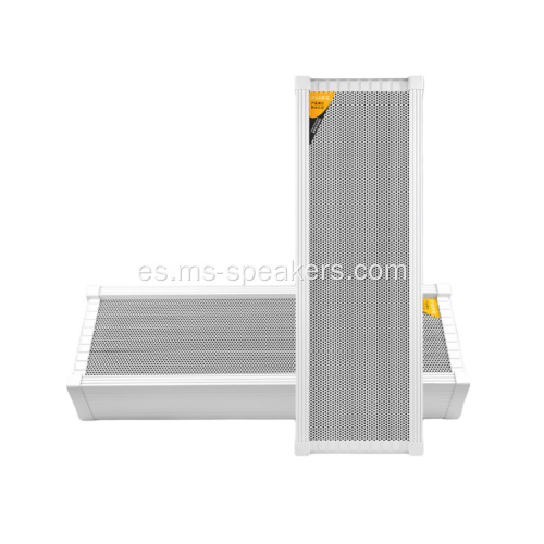 20-40W Aluminio Active Column Speaker Professional Metal PA